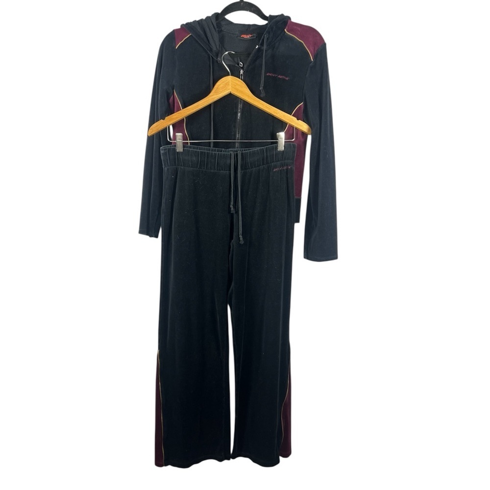 DKNY Y2K Velour Matching Tracksuit Medium